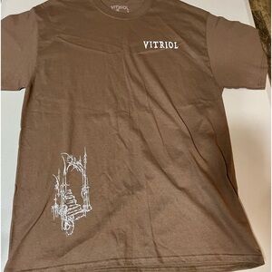 Vitriol Burial Brown T-Shirt L NWT